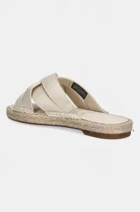 Šľapky Tommy Hilfiger SATIN ESPADRILLE MULE