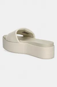 Šľapky Calvin Klein Jeans FLATFORM SANDAL SLIDE IN NYLON