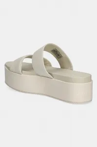 Šľapky Calvin Klein Jeans FLATFORM SANDAL WEBBING IN