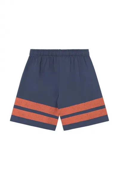 Detské bavlnené šortky Tinycottons STRIPES LOGO SHORT