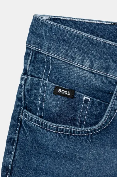 Detské rifľové krátke nohavice BOSS
