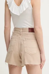 Rifľové krátke nohavice Pepe Jeans A-LINE SHORT UHW RACHEL