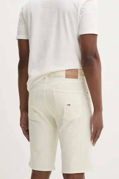 Rifľové krátke nohavice Tommy Jeans