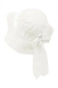 Detský bavlnený klobúk Jamiks WILLA béžová farba, bavlnený, JLH105