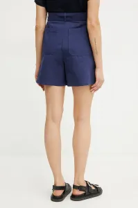 Šortky s prímesou ľanu Weekend Max Mara