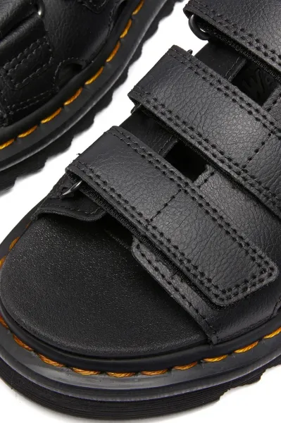 Kožené šľapky Dr. Martens Raine
