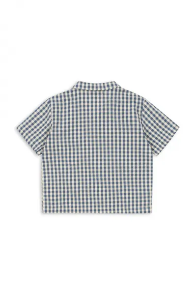 Detská bavlnená košeľa Konges Sløjd KIM SS SHIRT GOTS