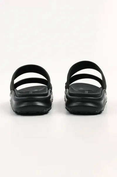 Šľapky Karl Lagerfeld Jeans Skuba 2-Strap Slide Black Rubber