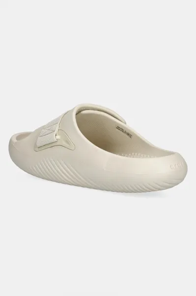 Crocs Mellow Luxe Recovery Slide "Marshmallow" (209413-STUCCO)