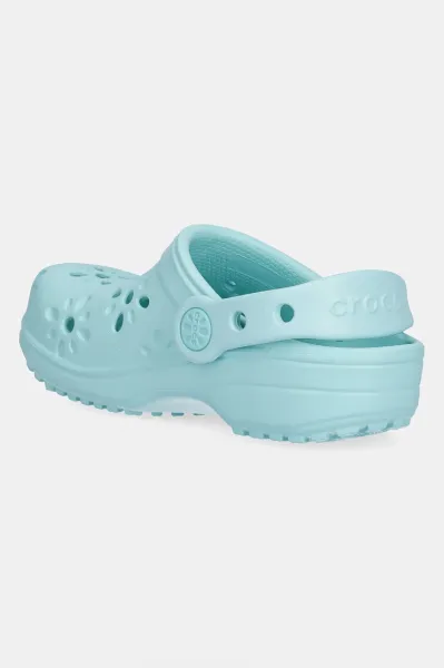 Šľapky Crocs CLASSIC FLORAL CUT OUT CLOG KIDS