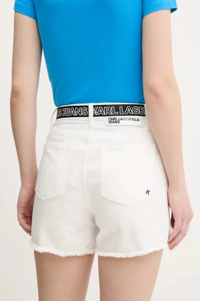 Rifľové krátke nohavice Karl Lagerfeld Jeans