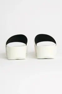 Šľapky Karl Lagerfeld Kondo Maxi Karl Nft Slide Off White Rubber