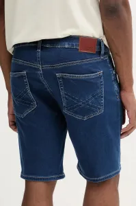 Rifľové krátke nohavice Pepe Jeans RELAXED GYMDIGO SHORT CALLEN