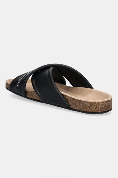 Kožené šľapky JW Anderson Biker Slide