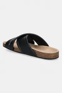Kožené šľapky JW Anderson Biker Slide