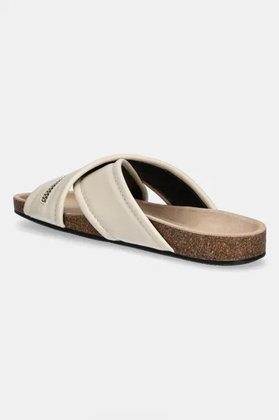 Kožené šľapky JW Anderson Biker Loafer