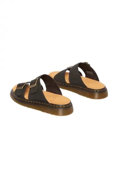 Semišové šľapky Dr. Martens Josef