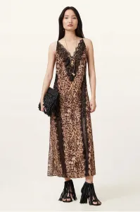Šaty AllSaints MELIA viac farieb, maxi, áčkový strih, W103DC