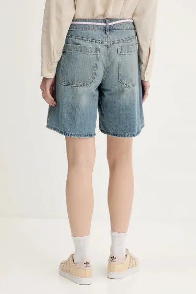 Rifľové krátke nohavice Hollister Co.