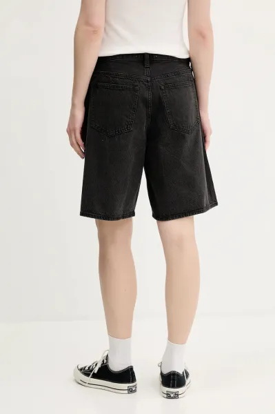 Rifľové krátke nohavice Abercrombie & Fitch