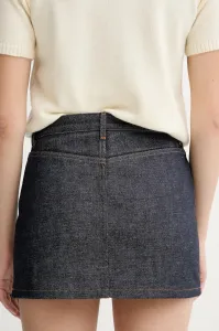 Rifľová sukňa A.P.C. mini-jupe