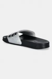 Dámske šlapky (plážová obuv) ADIDAS Adilette Shower W core black silver metallic silver metallic