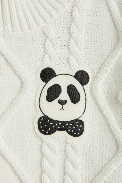 Detský sveter Mini Rodini Panda