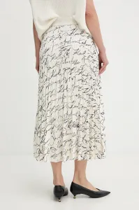 Sukňa Karl Lagerfeld Commercial Pleated Skirt Scribble Aop