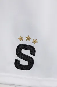adidas SPARTA PRAGUE 24/25 HOME SHORTS KIDS Detské kraťasy, biela, veľkosť