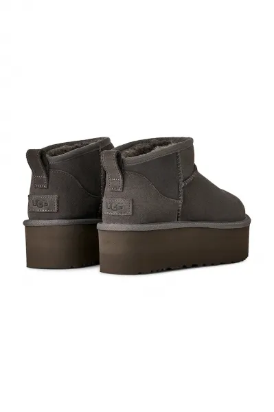 UGG Classic Ultra Mini Platform W "Charcoal" (1135092-CHARCOAL)