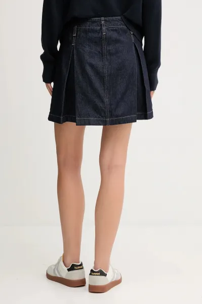 Calvin Klein rifľová mini sukňa