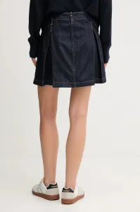 Calvin Klein rifľová mini sukňa