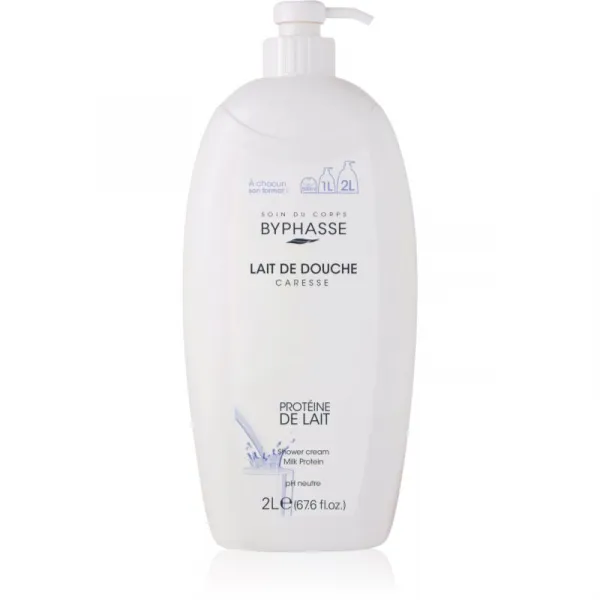 BYPHASSE Milk Protein sprchový krém 2000 ml