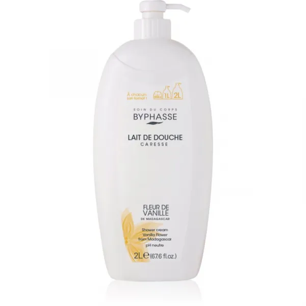 BYPHASSE Vanilla sprchový krém 2000 ml