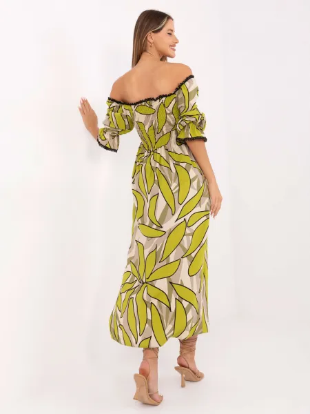 Dress-LK-SK-510095.89-khaki