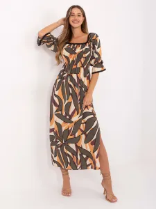 Dress-LK-SK-510095.89-beige