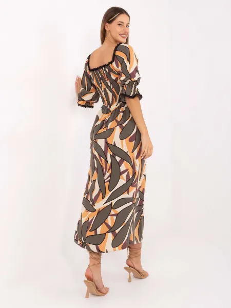Dress-LK-SK-510095.89-beige
