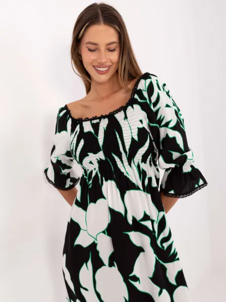 Dress-LK-SK-510095.89-black-white