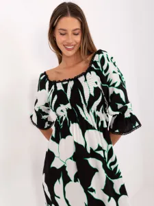 Dress-LK-SK-510095.89-black-white