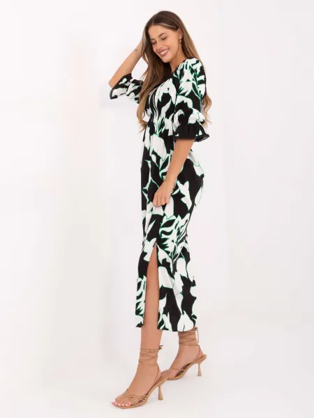 Dress-LK-SK-510095.89-black-white