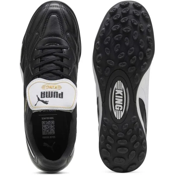 Puma KING TOP TT Pánske turfy, čierna, veľkosť 41