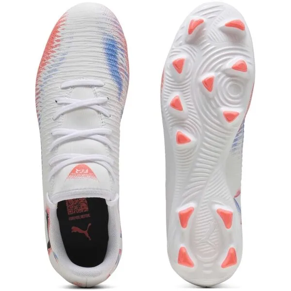 Puma FUTURE 8 PLAY FG/AG Pánske kopačky, biela, veľkosť 41
