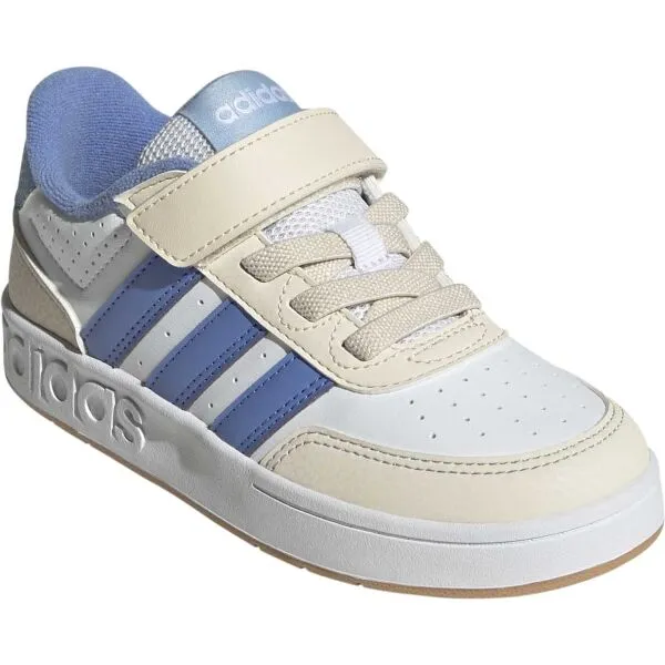 adidas BREAKBASE J Detská voľnočasová obuv, biela, veľkosť
