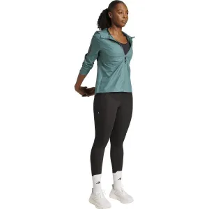 adidas OTR JKT AOP Dámska bežecká bunda, tmavo zelená, veľkosť