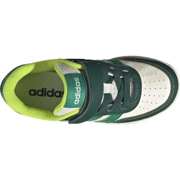 adidas BREAKBASE J Detská voľnočasová obuv, biela, veľkosť