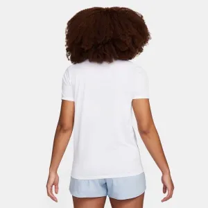 Nike DRI-FIT Dámske tričko, biela, veľkosť