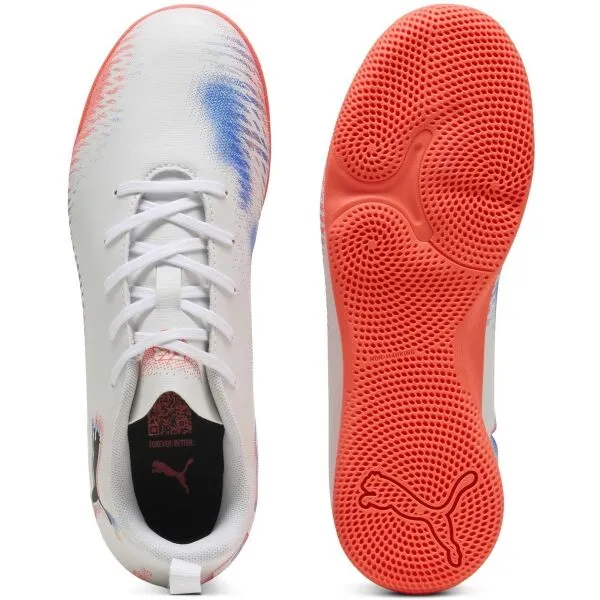 Puma FUTURE 7 PLAY IT Pánska halová obuv, biela, veľkosť 32