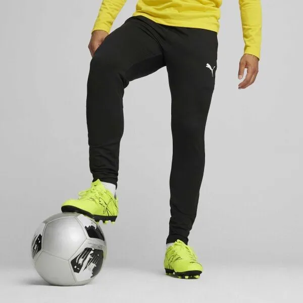 Puma TEAMGOAL SLIM TRAINING PANTS Pánske športové nohavice, čierna, veľkosť