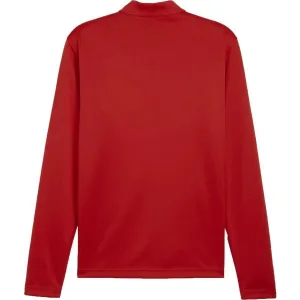 Puma TEAMGOAL TRAINING 1/4 ZIP TOP Pánske tričko, červená, veľkosť