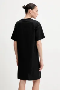 Šaty Karl Lagerfeld Karl Signature Hem Dress Black